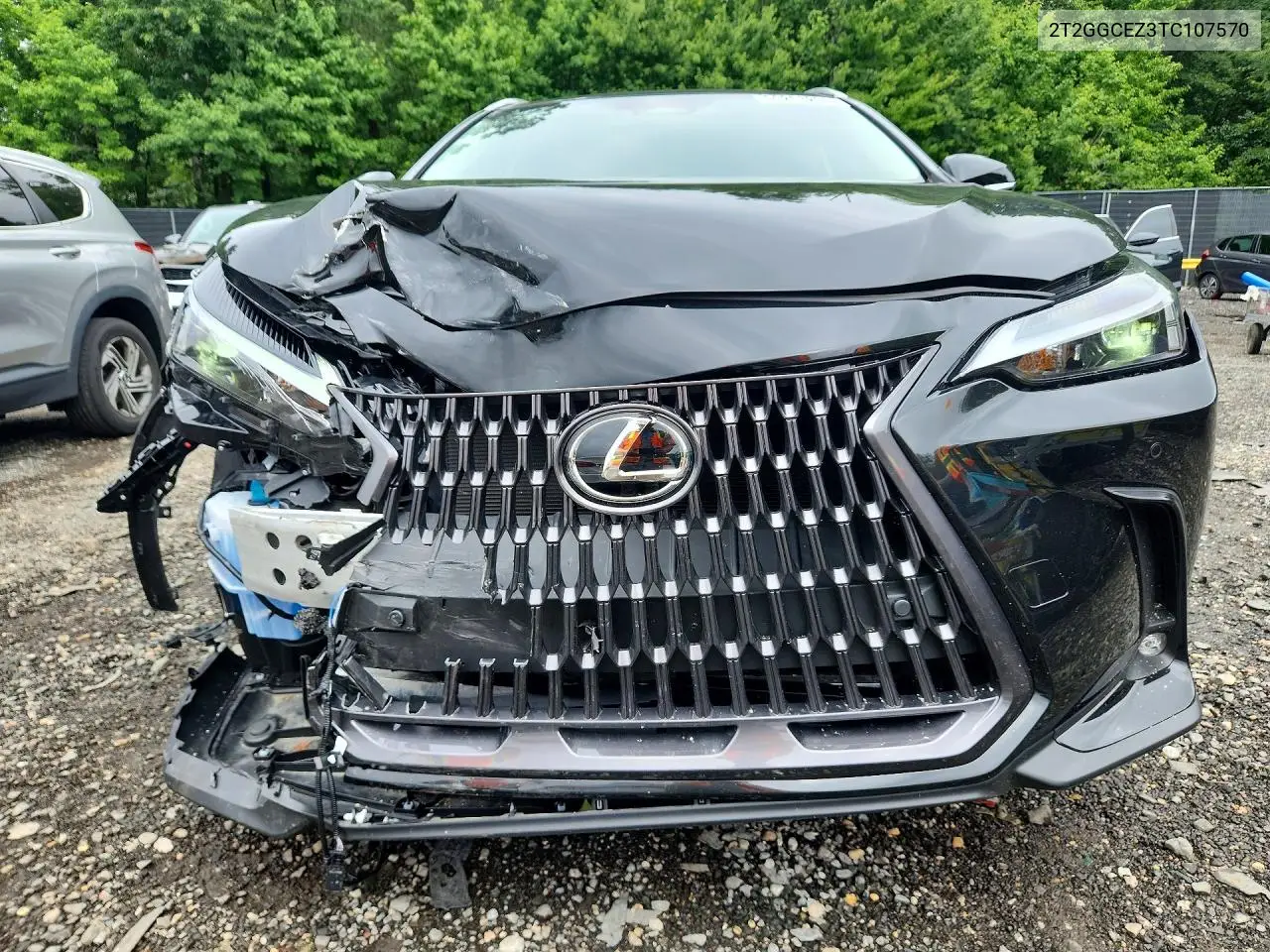 2026 Lexus Nx 350 Premium VIN: 2T2GGCEZ3TC107570 Lot: 59253206