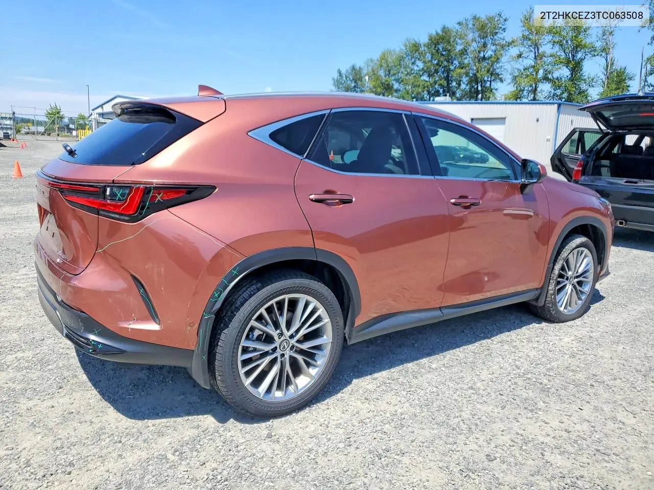2026 Lexus Nx 350H Luxury VIN: 2T2HKCEZ3TC063508 Lot: 60063786