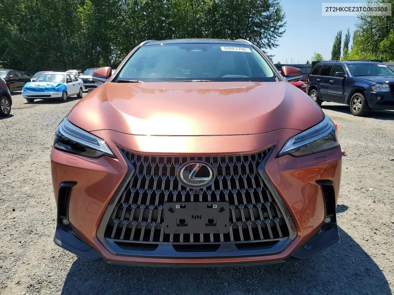 2026 Lexus Nx 350H Luxury VIN: 2T2HKCEZ3TC063508 Lot: 60063786
