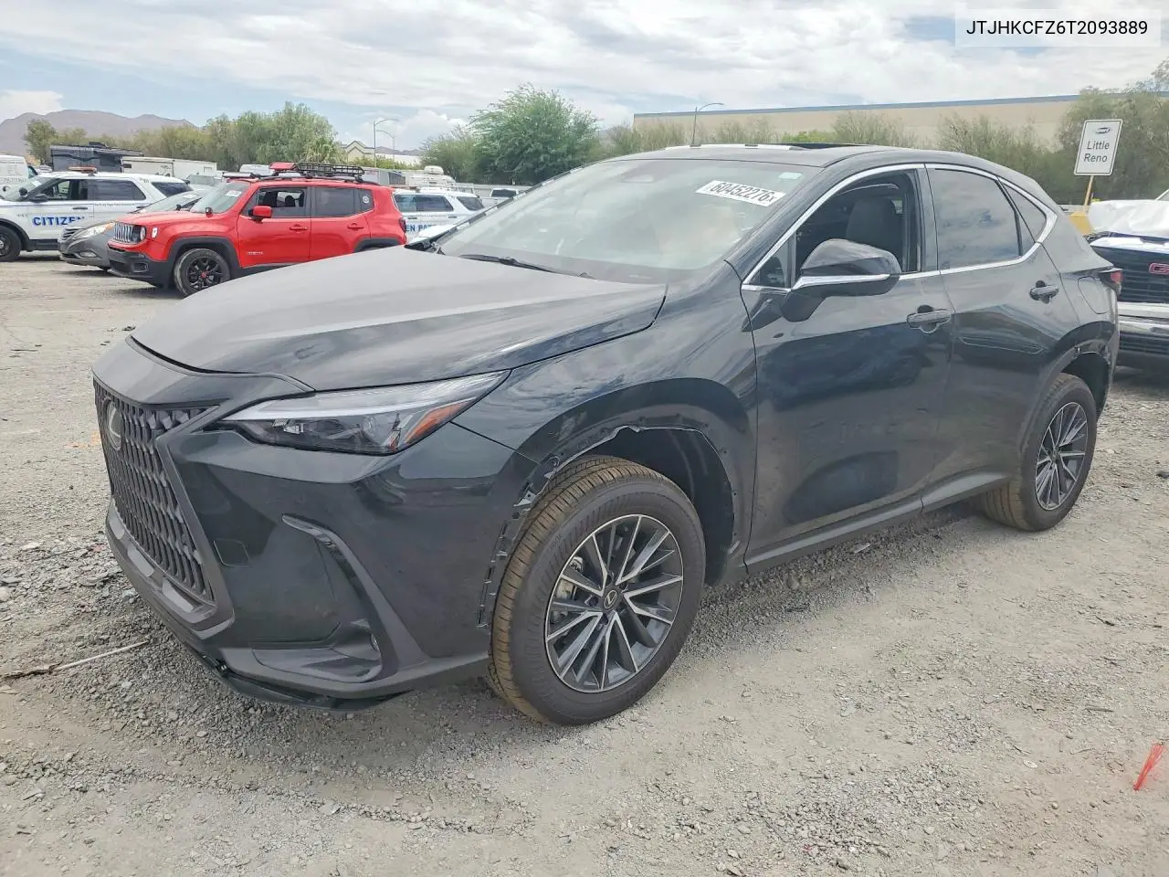2026 Lexus Nx 450H+ Premium VIN: JTJHKCFZ6T2093889 Lot: 60452276