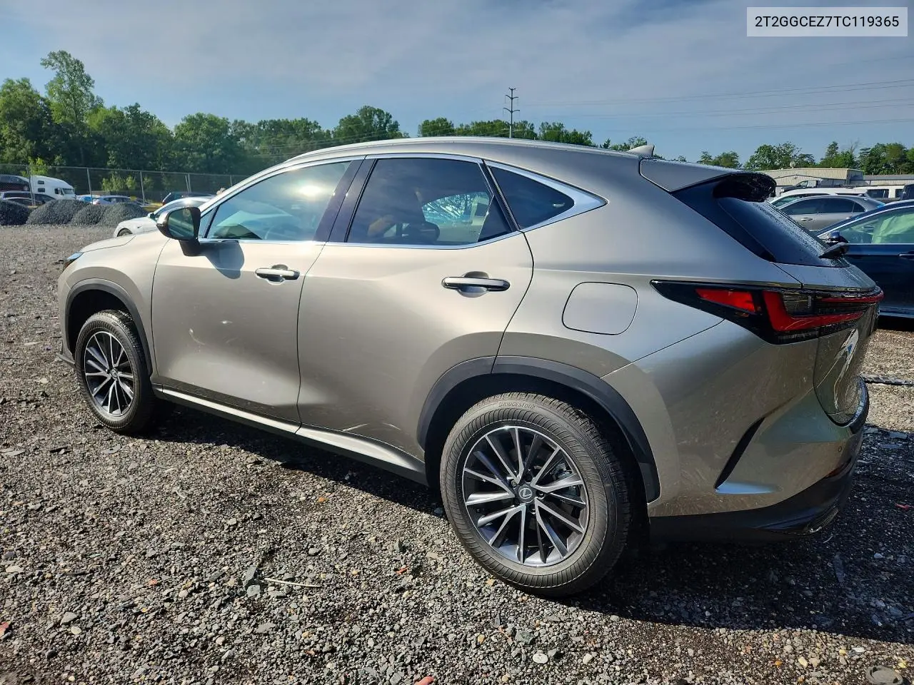 2026 Lexus Nx 350 Premium VIN: 2T2GGCEZ7TC119365 Lot: 60738006