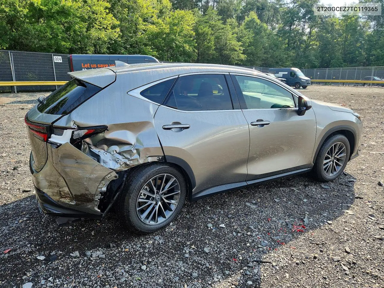 2026 Lexus Nx 350 Premium VIN: 2T2GGCEZ7TC119365 Lot: 60738006