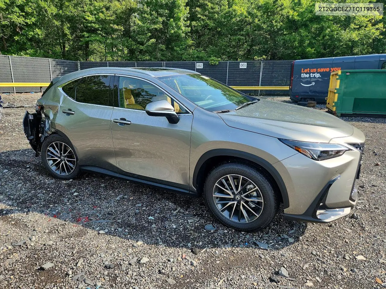 2026 Lexus Nx 350 Premium VIN: 2T2GGCEZ7TC119365 Lot: 60738006