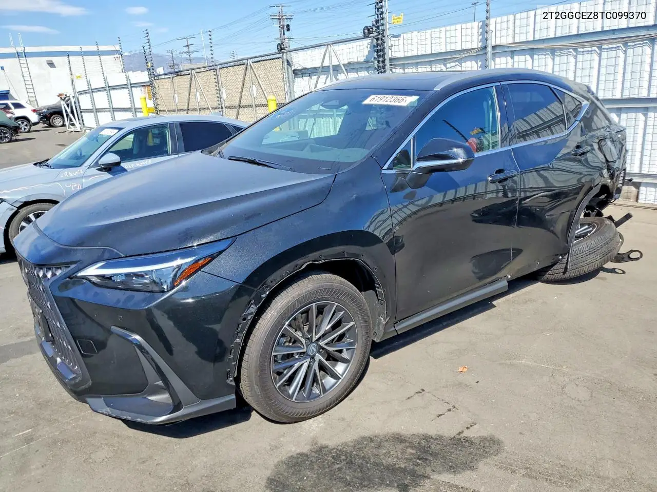 2026 Lexus Nx 350 Premium VIN: 2T2GGCEZ8TC099370 Lot: 61912366