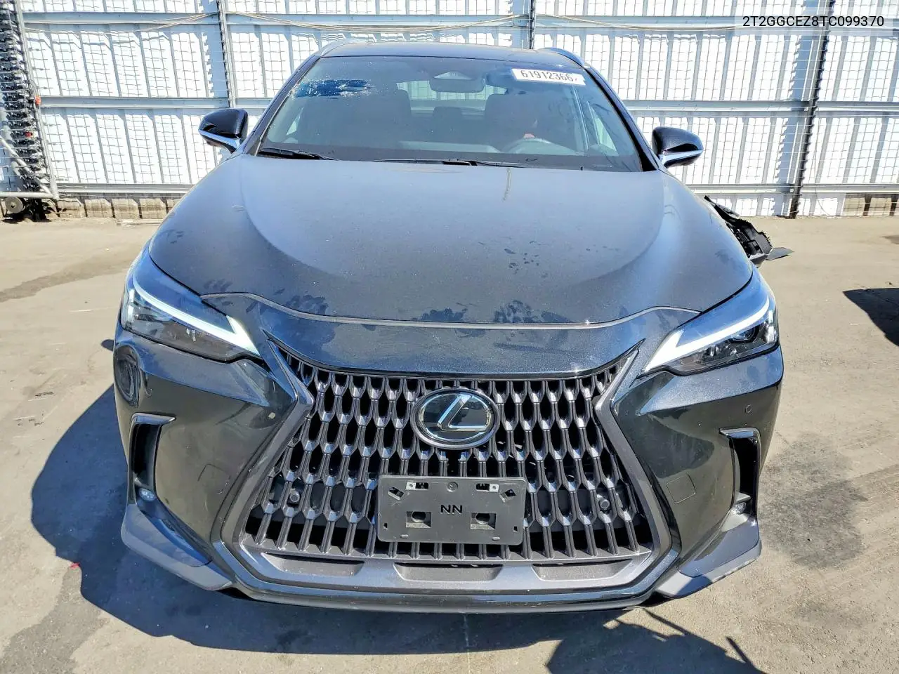 2026 Lexus Nx 350 Premium VIN: 2T2GGCEZ8TC099370 Lot: 61912366