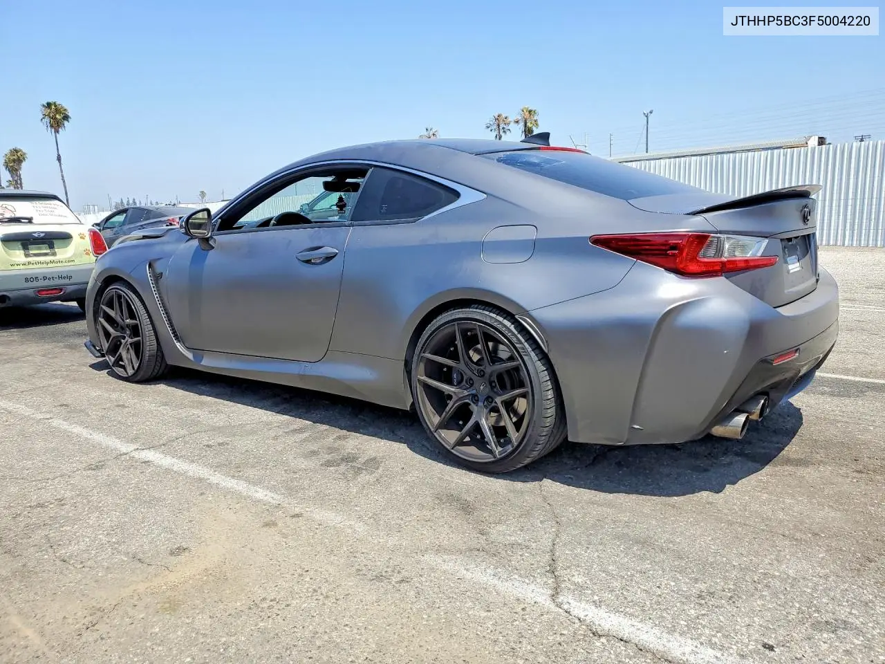 2015 Lexus Rc F Base VIN: JTHHP5BC3F5004220 Lot: 56487286