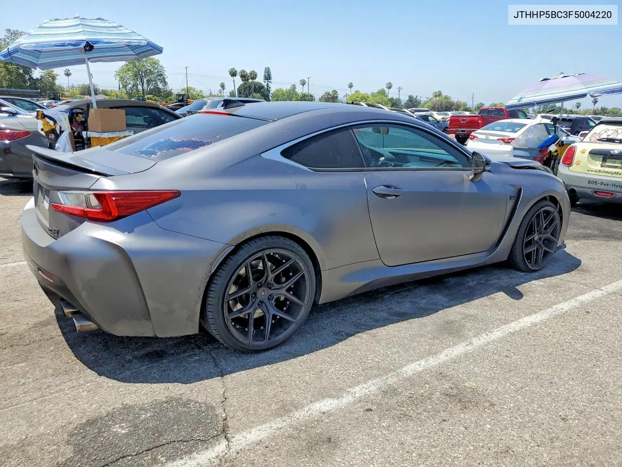 2015 Lexus Rc F Base VIN: JTHHP5BC3F5004220 Lot: 56487286