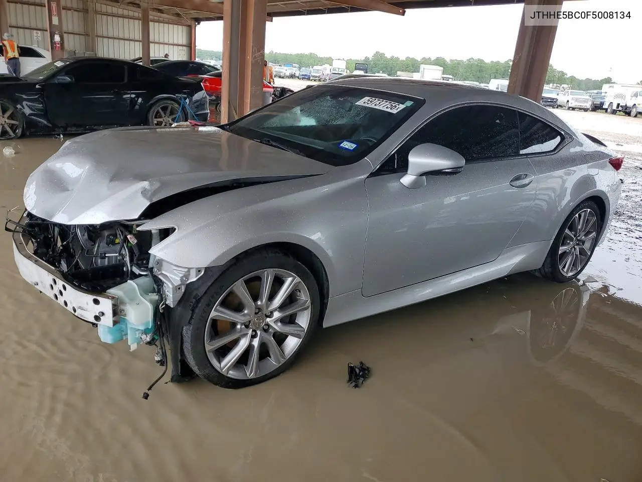 2015 Lexus Rc 350 VIN: JTHHE5BC0F5008134 Lot: 59737756