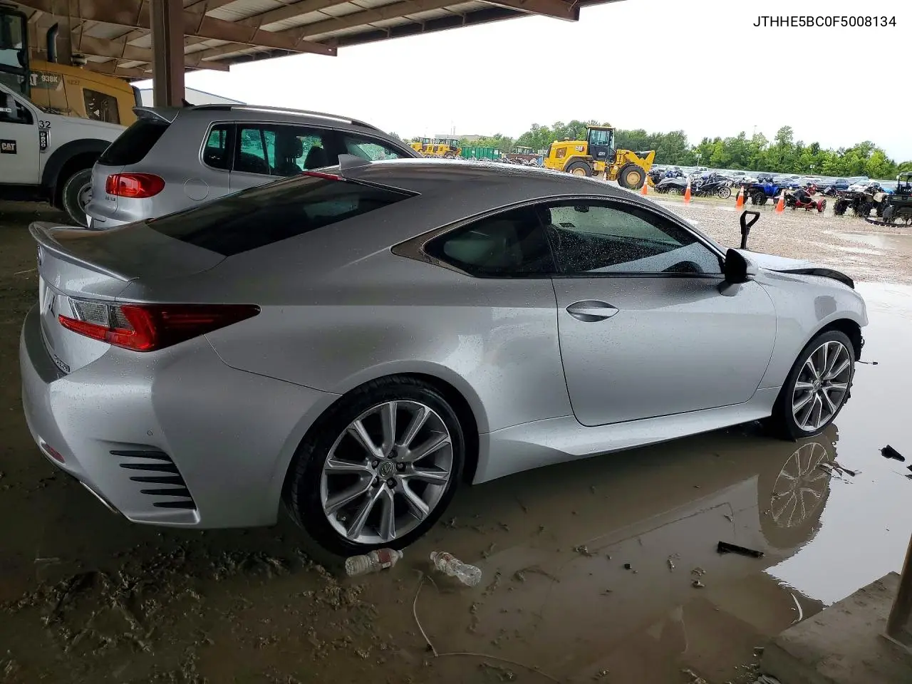 2015 Lexus Rc 350 VIN: JTHHE5BC0F5008134 Lot: 59737756