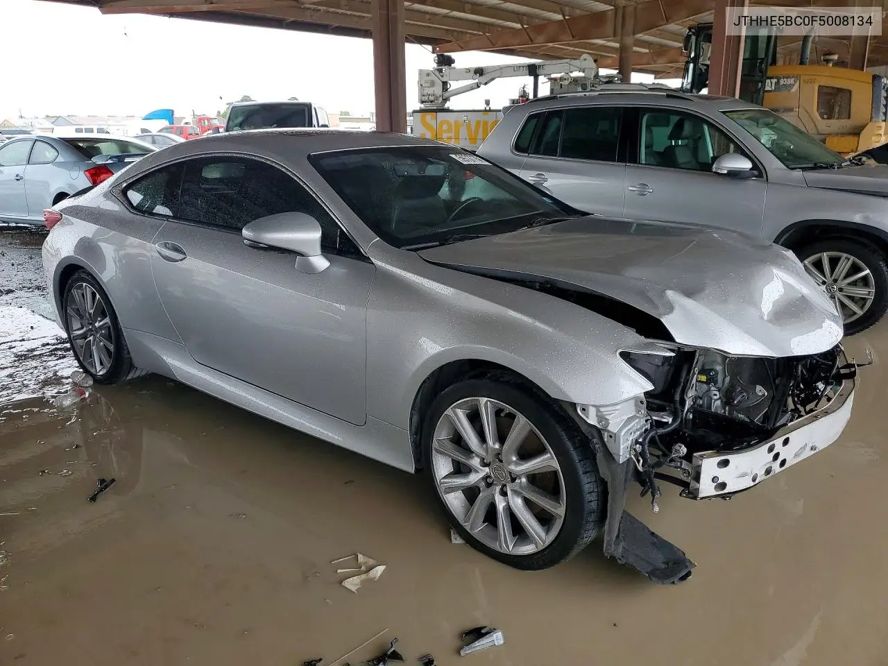 2015 Lexus Rc 350 VIN: JTHHE5BC0F5008134 Lot: 59737756