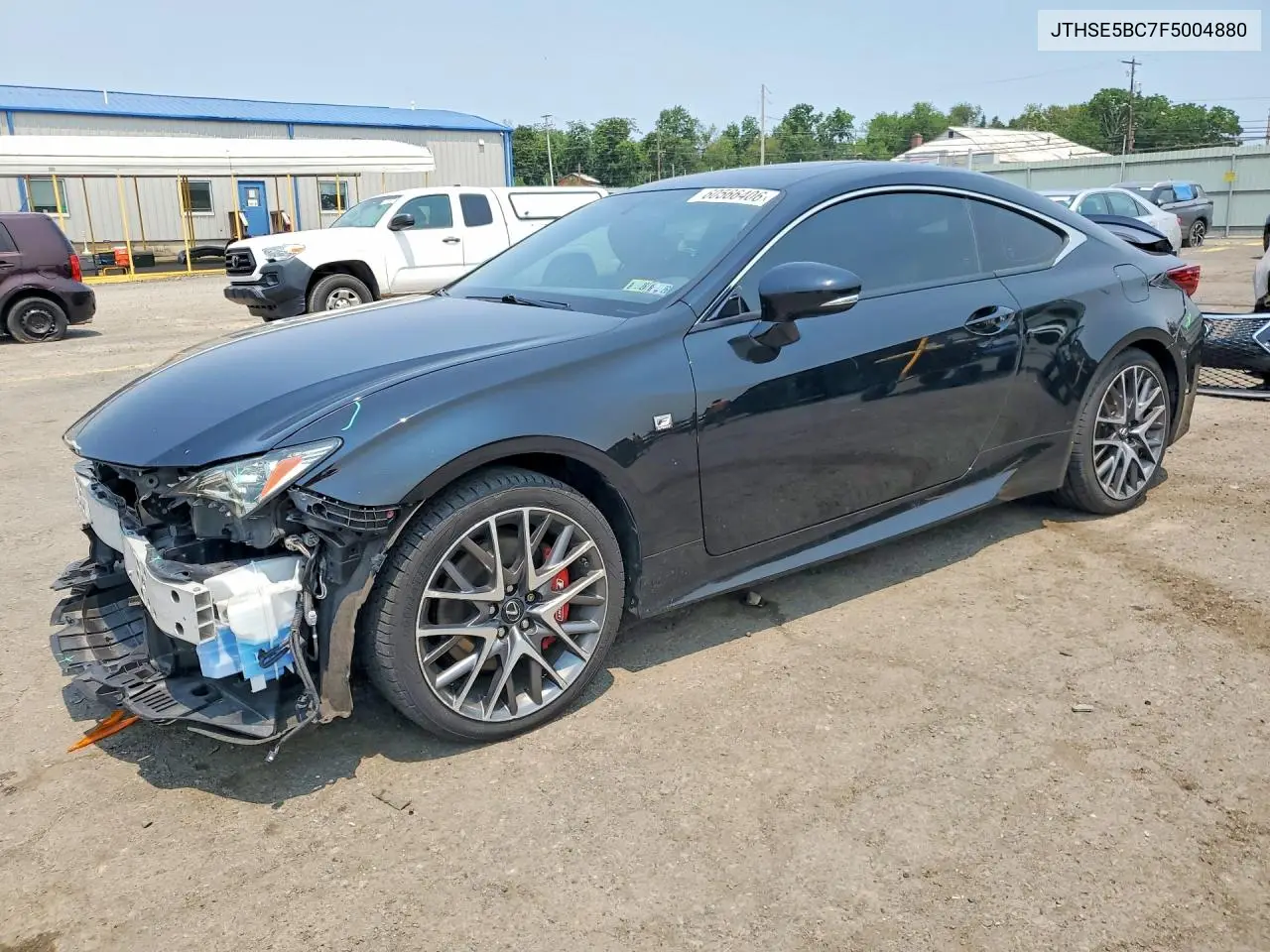 2015 Lexus Rc 350 VIN: JTHSE5BC7F5004880 Lot: 60566406