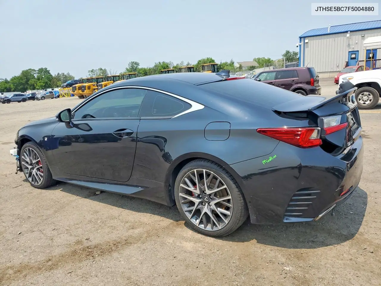 2015 Lexus Rc 350 VIN: JTHSE5BC7F5004880 Lot: 60566406
