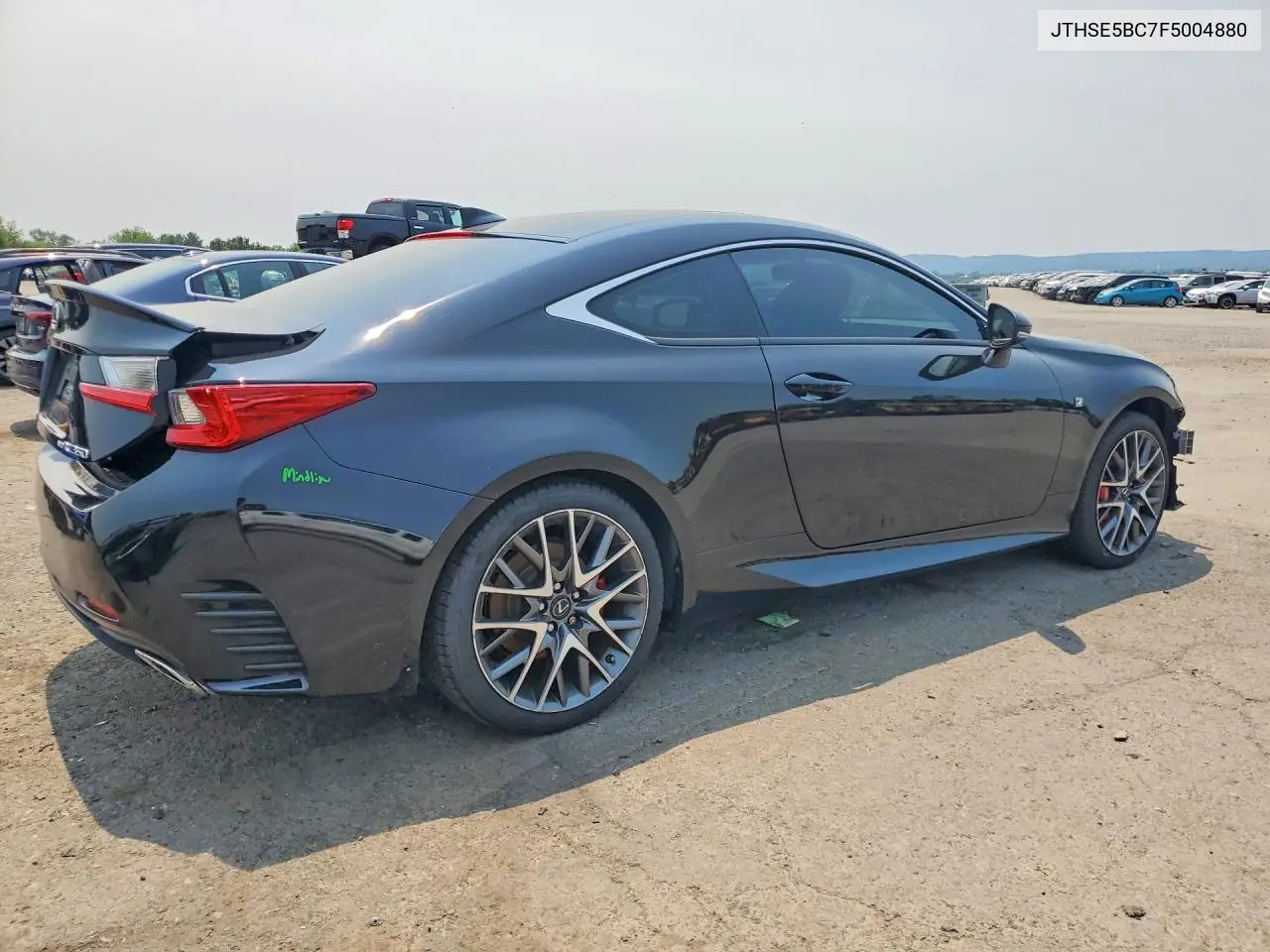 2015 Lexus Rc 350 VIN: JTHSE5BC7F5004880 Lot: 60566406