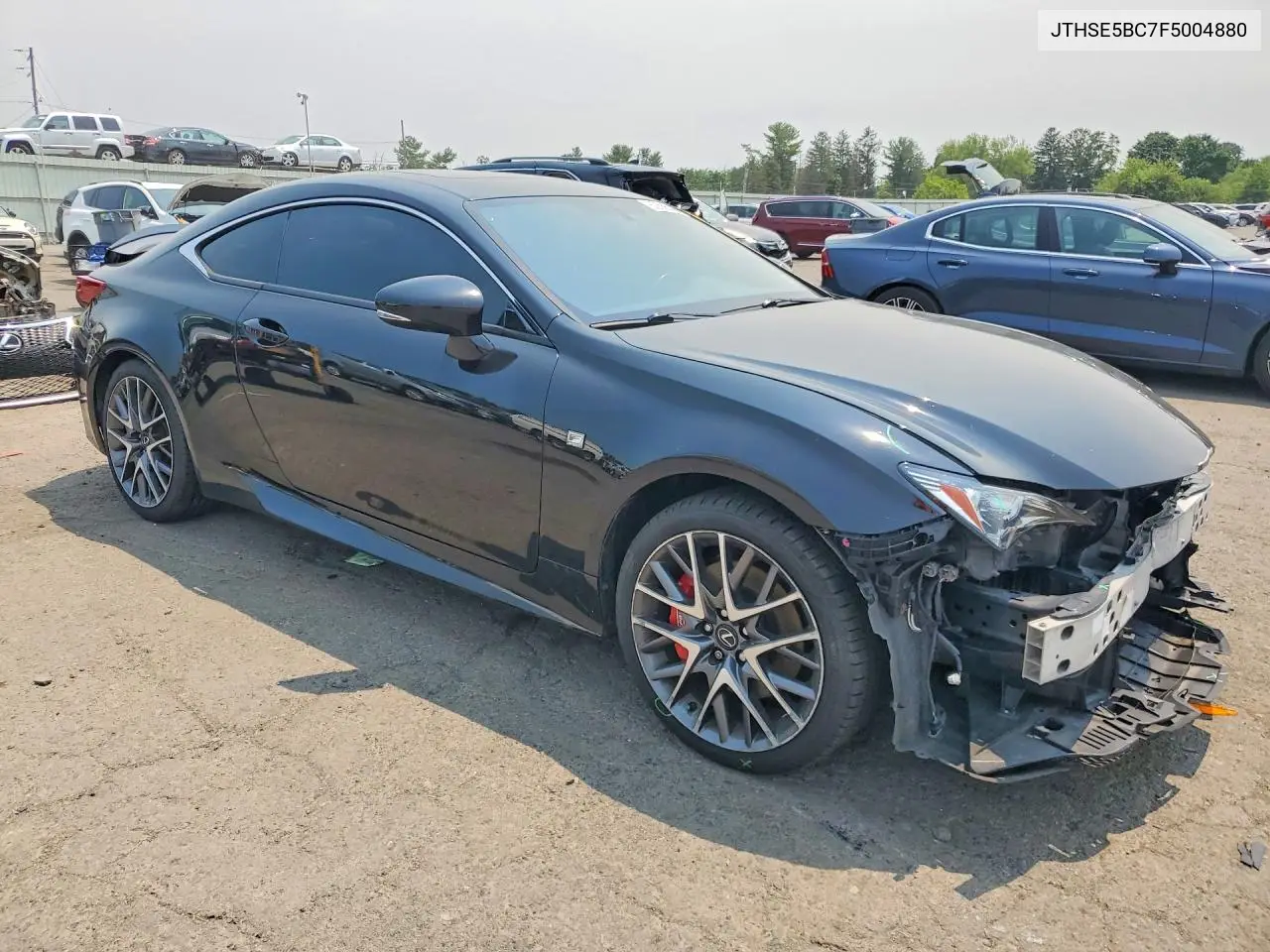 2015 Lexus Rc 350 VIN: JTHSE5BC7F5004880 Lot: 60566406