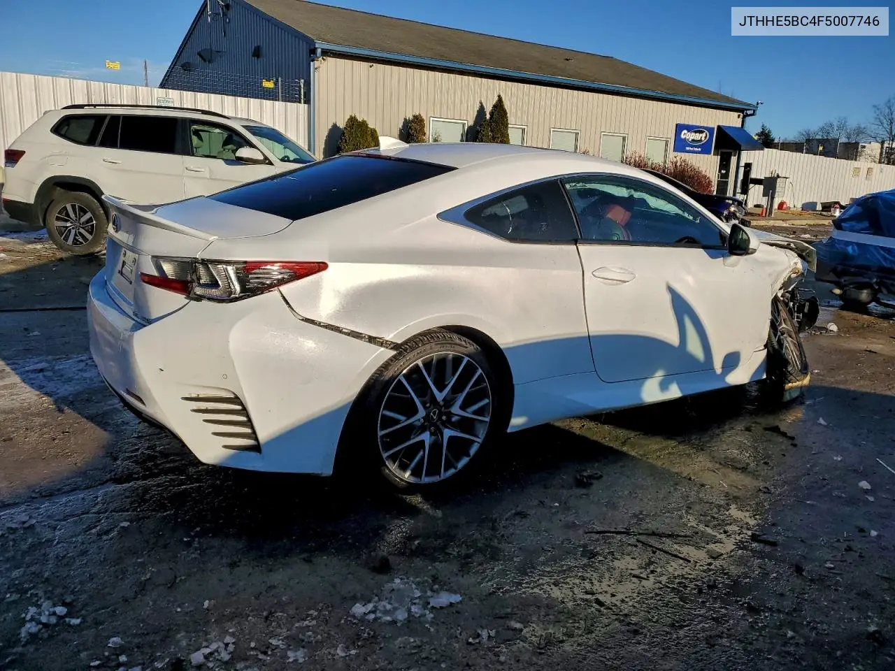 2015 Lexus Rc 350 VIN: JTHHE5BC4F5007746 Lot: 94898045