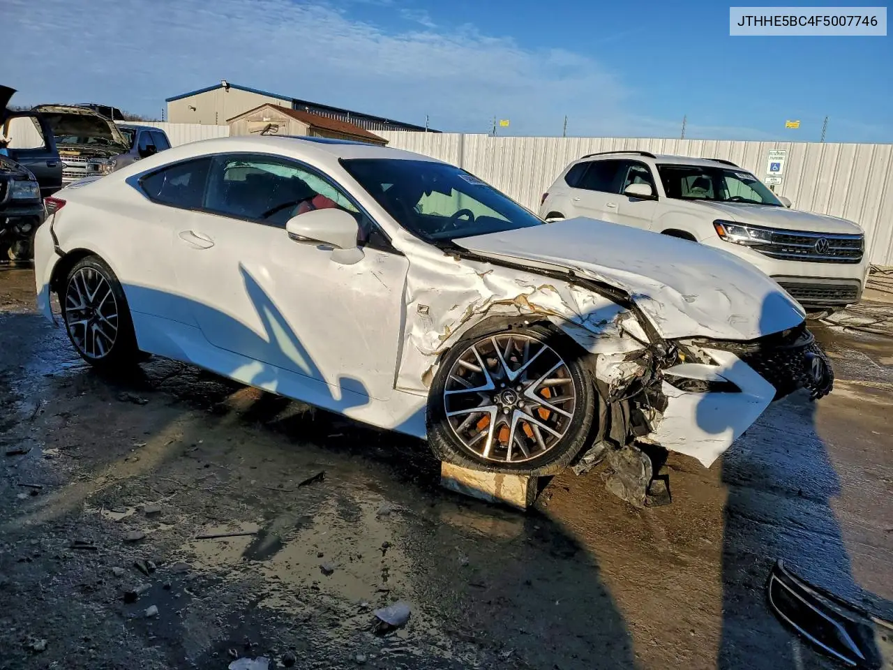 2015 Lexus Rc 350 VIN: JTHHE5BC4F5007746 Lot: 94898045