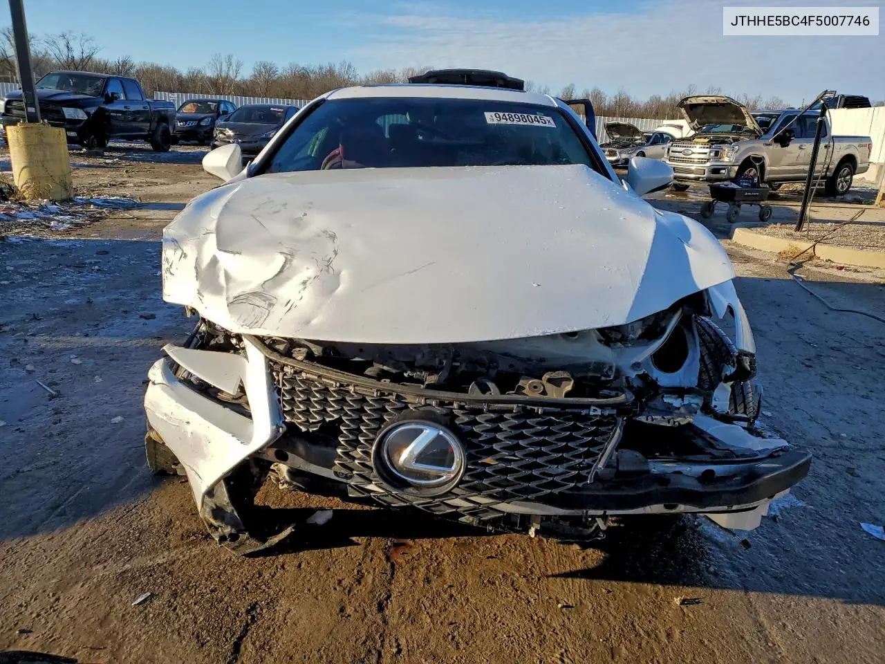 2015 Lexus Rc 350 VIN: JTHHE5BC4F5007746 Lot: 94898045