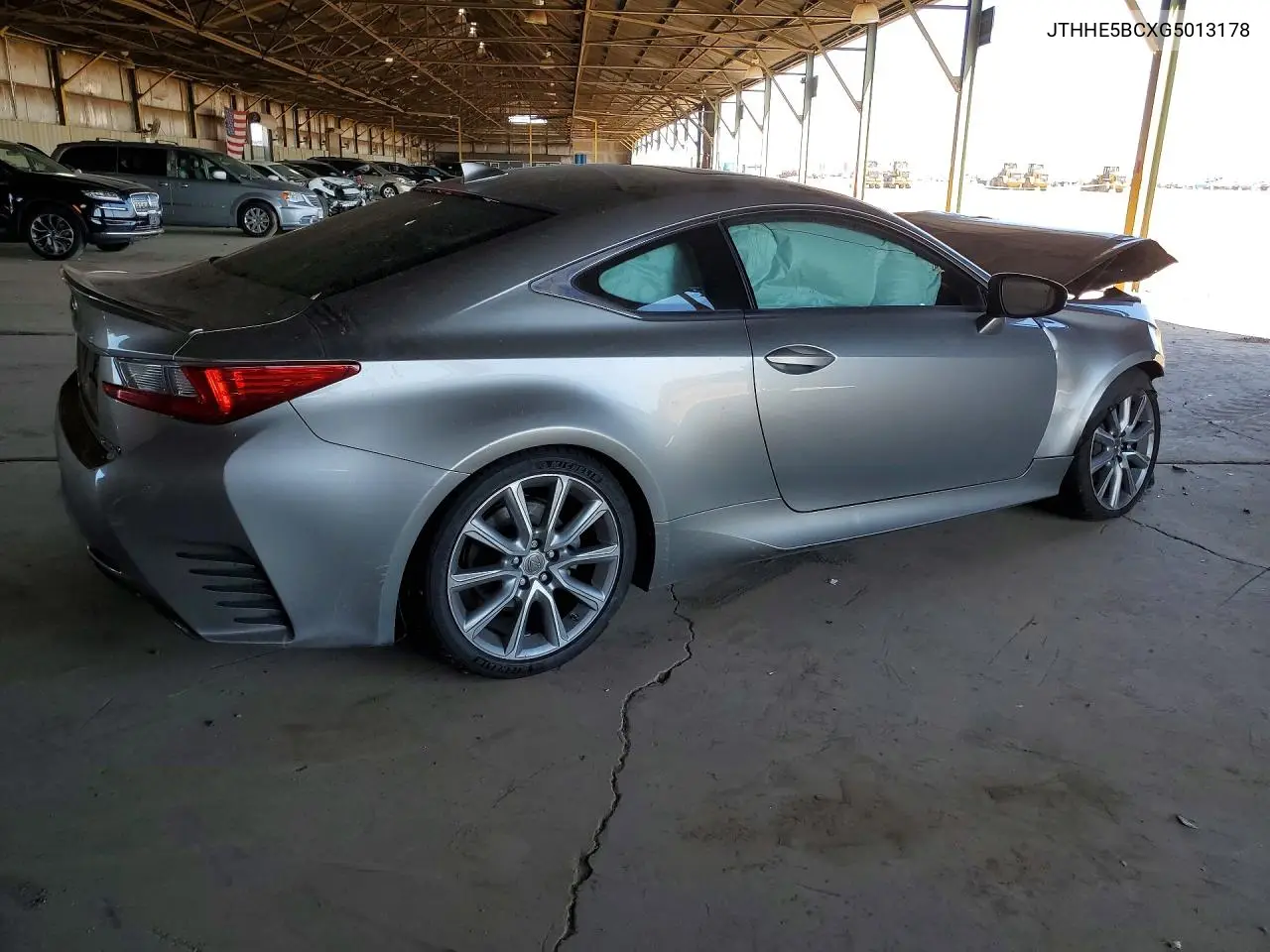 2016 Lexus Rc 350 Base VIN: JTHHE5BCXG5013178 Lot: 45693516