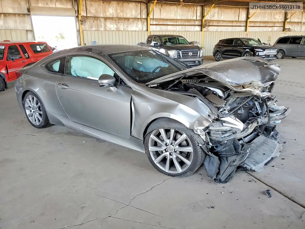 2016 Lexus Rc 350 Base VIN: JTHHE5BCXG5013178 Lot: 45693516