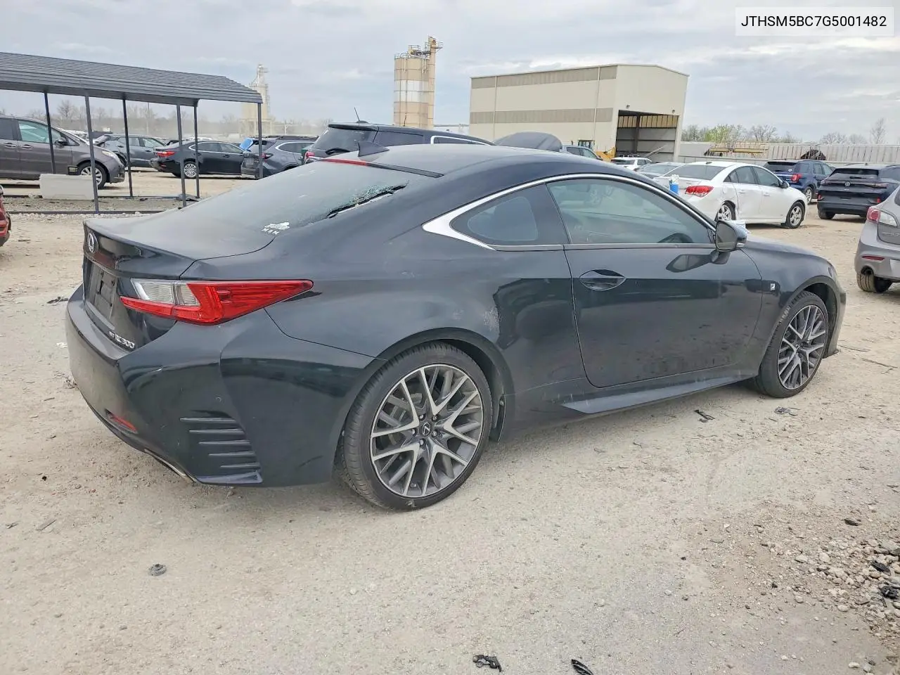 2016 Lexus Rc 300 VIN: JTHSM5BC7G5001482 Lot: 49270026