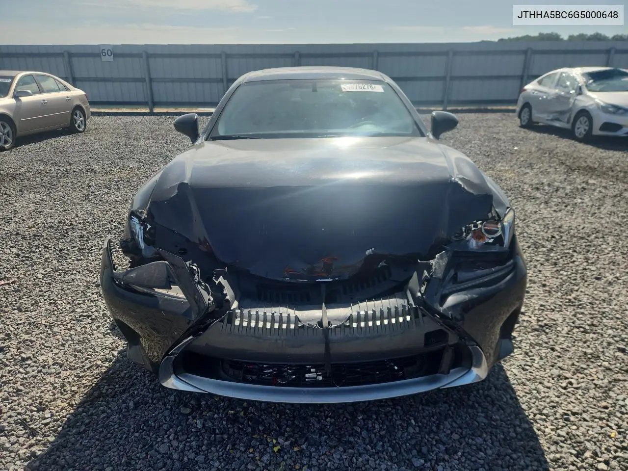 2016 Lexus Rc 200T VIN: JTHHA5BC6G5000648 Lot: 51376276