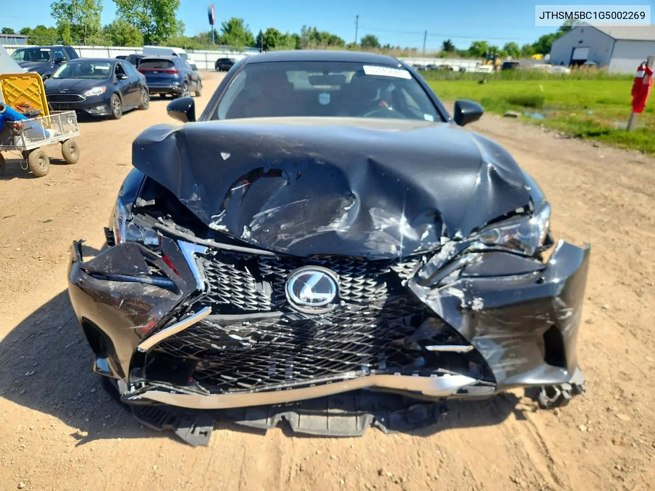 2016 Lexus Rc VIN: JTHSM5BC1G5002269 Lot: 55145686