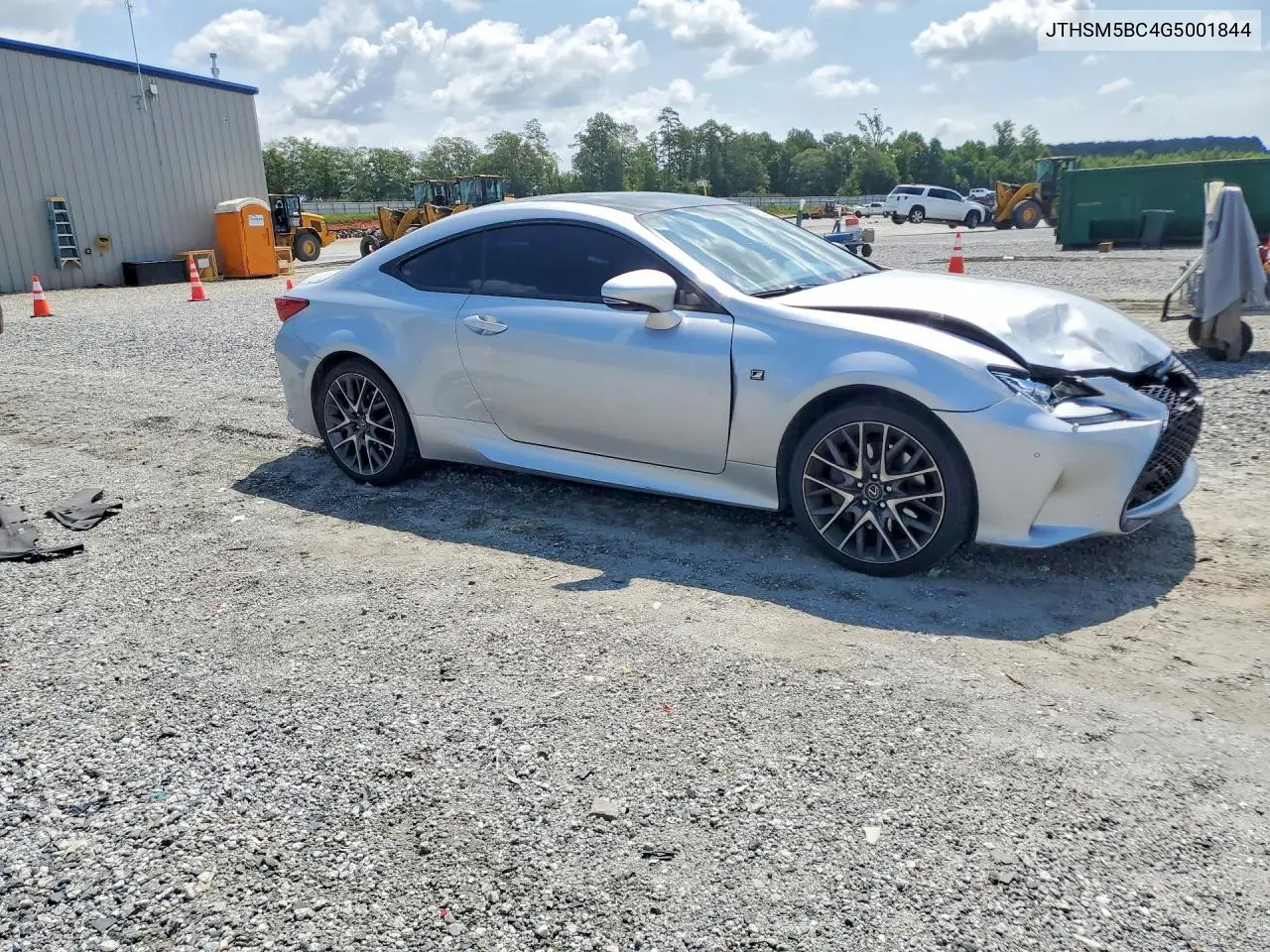 2016 Lexus Rc 300 VIN: JTHSM5BC4G5001844 Lot: 58968146