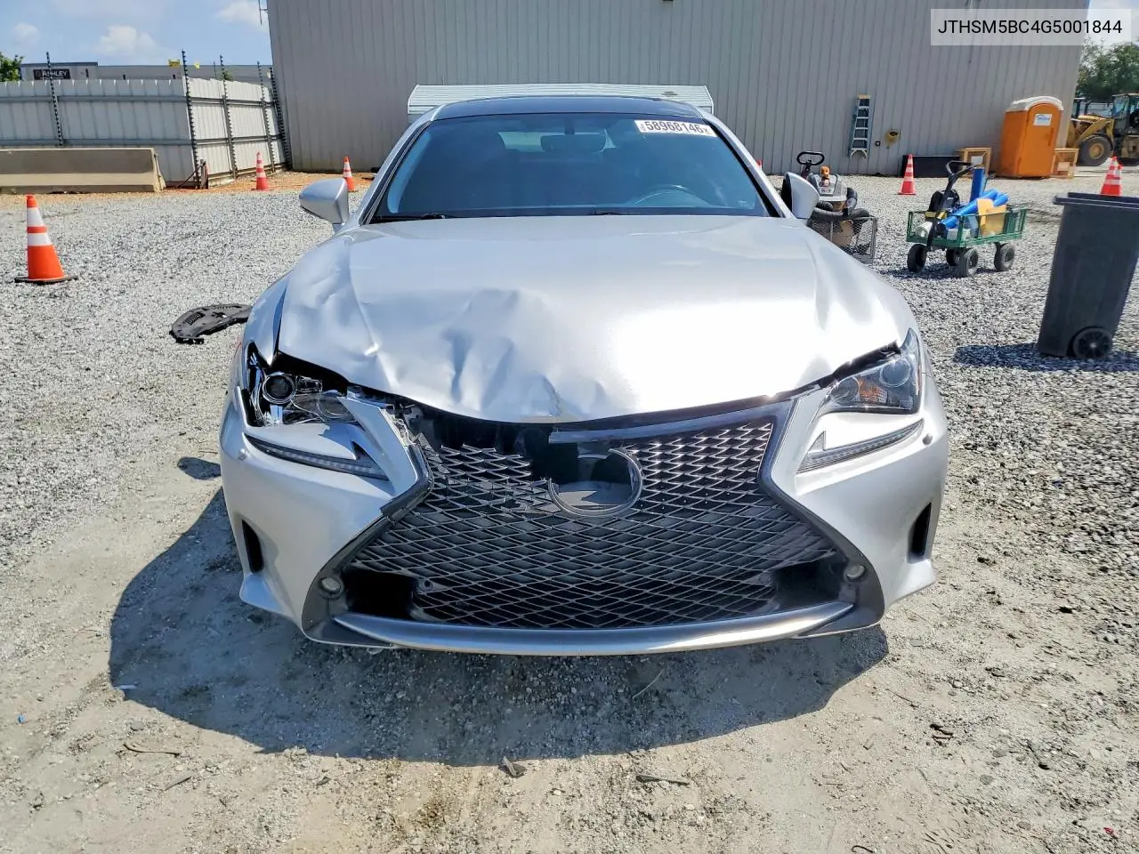 2016 Lexus Rc 300 VIN: JTHSM5BC4G5001844 Lot: 58968146