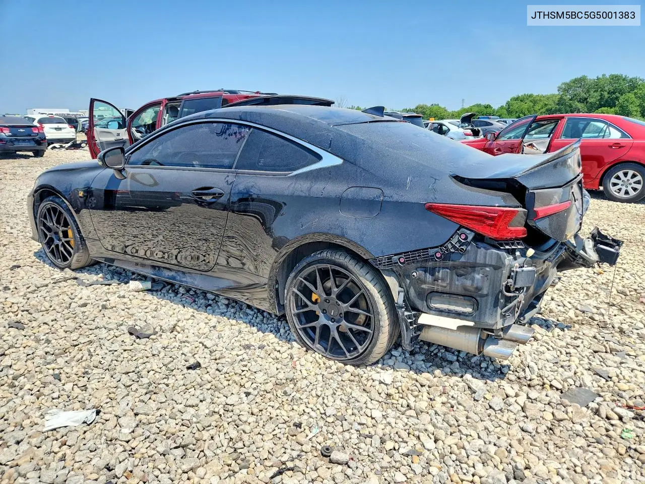 2016 Lexus Rc 300 VIN: JTHSM5BC5G5001383 Lot: 59386546