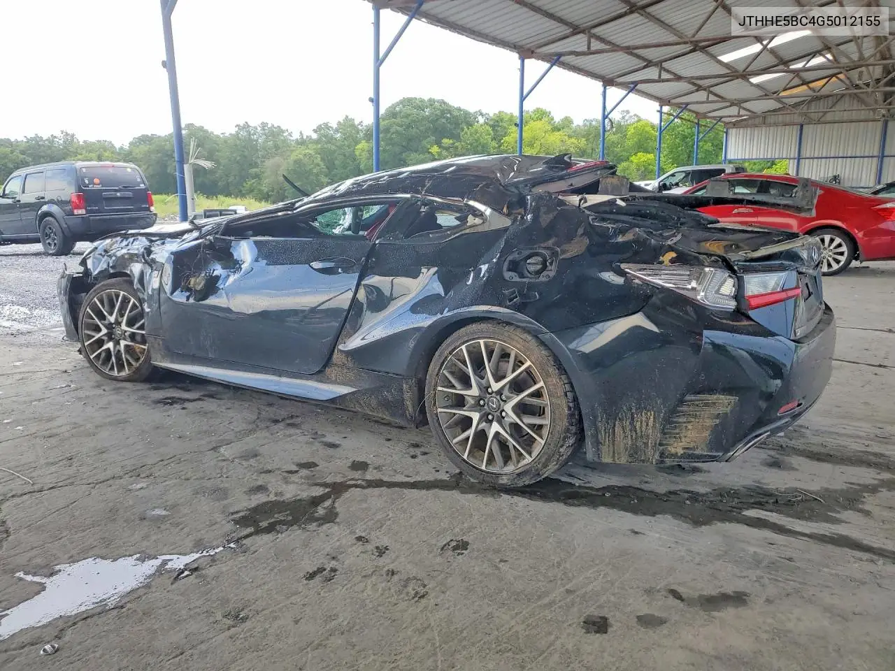 2016 Lexus Rc 350 VIN: JTHHE5BC4G5012155 Lot: 60481686
