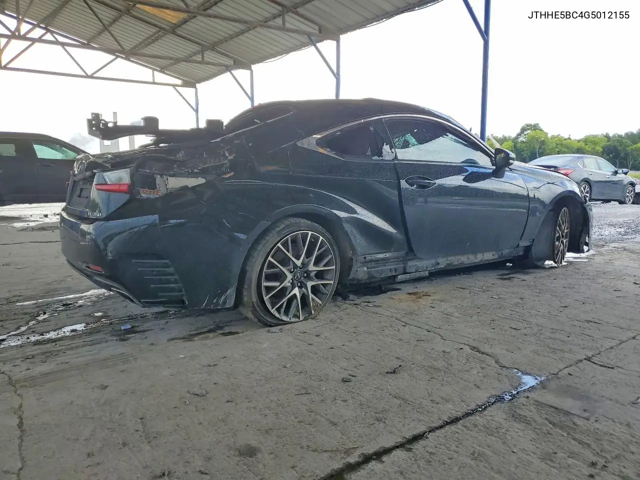 2016 Lexus Rc 350 VIN: JTHHE5BC4G5012155 Lot: 60481686