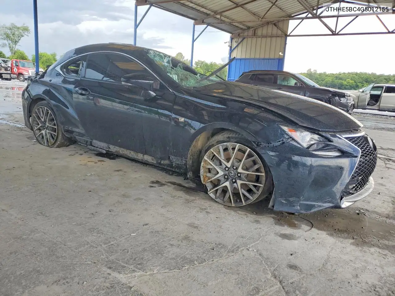 2016 Lexus Rc 350 VIN: JTHHE5BC4G5012155 Lot: 60481686