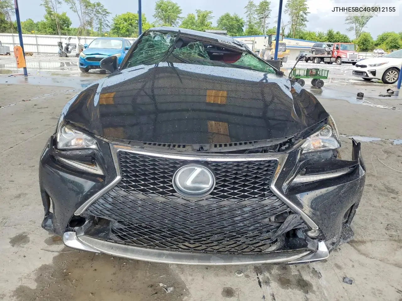 2016 Lexus Rc 350 VIN: JTHHE5BC4G5012155 Lot: 60481686