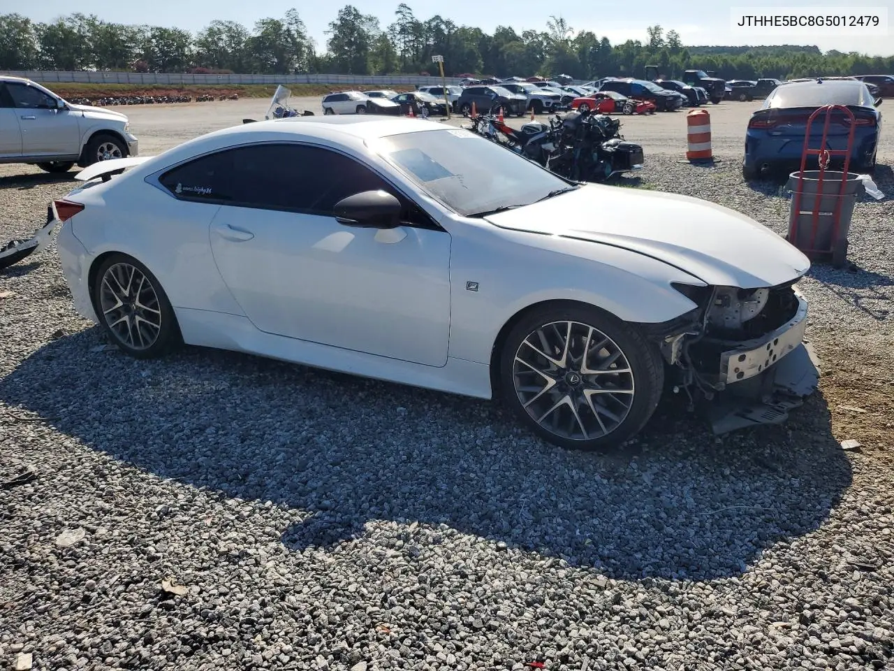 2016 Lexus Rc 350 VIN: JTHHE5BC8G5012479 Lot: 61381976
