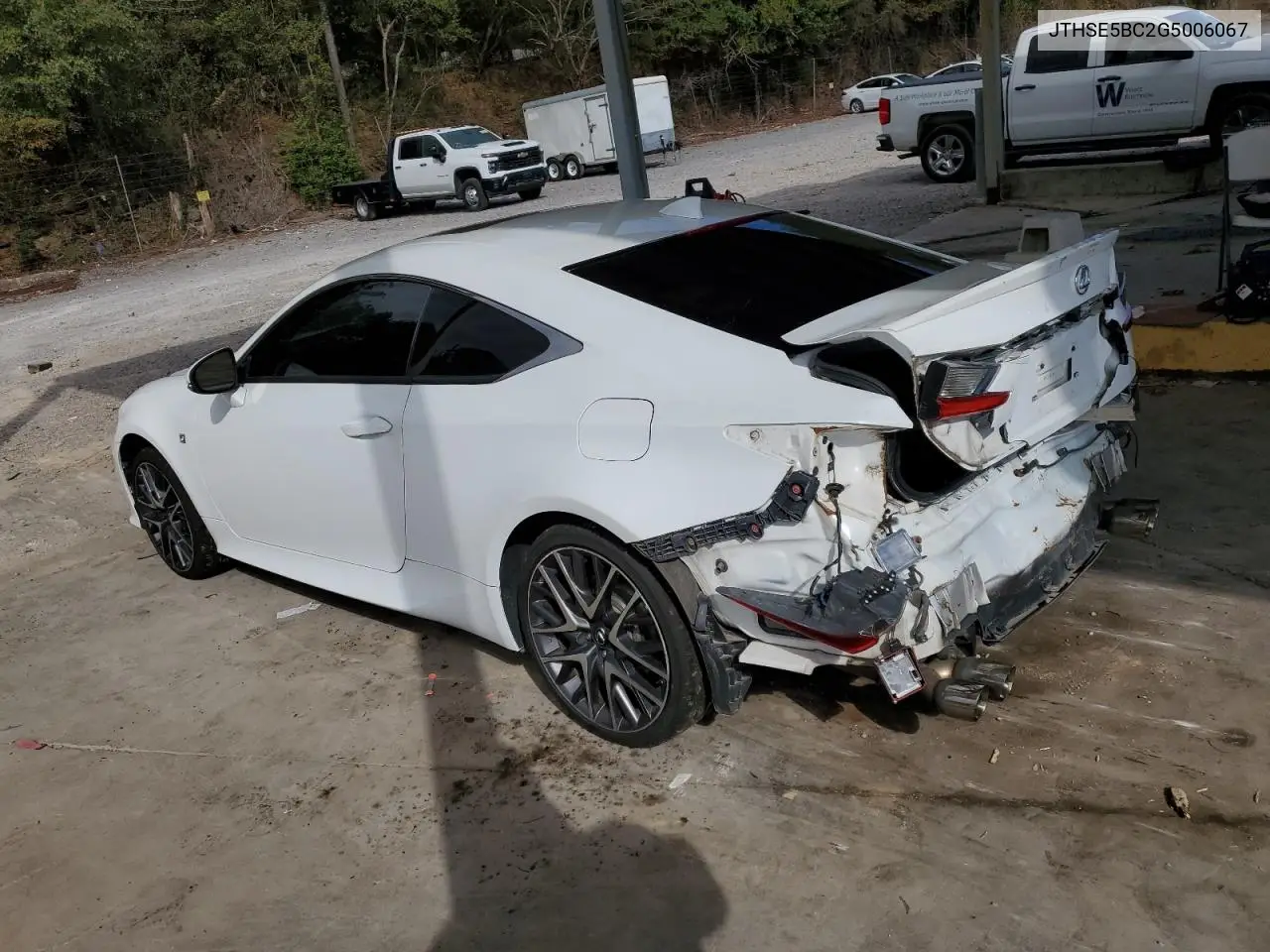2016 Lexus Rc 350 VIN: JTHSE5BC2G5006067 Lot: 81848275