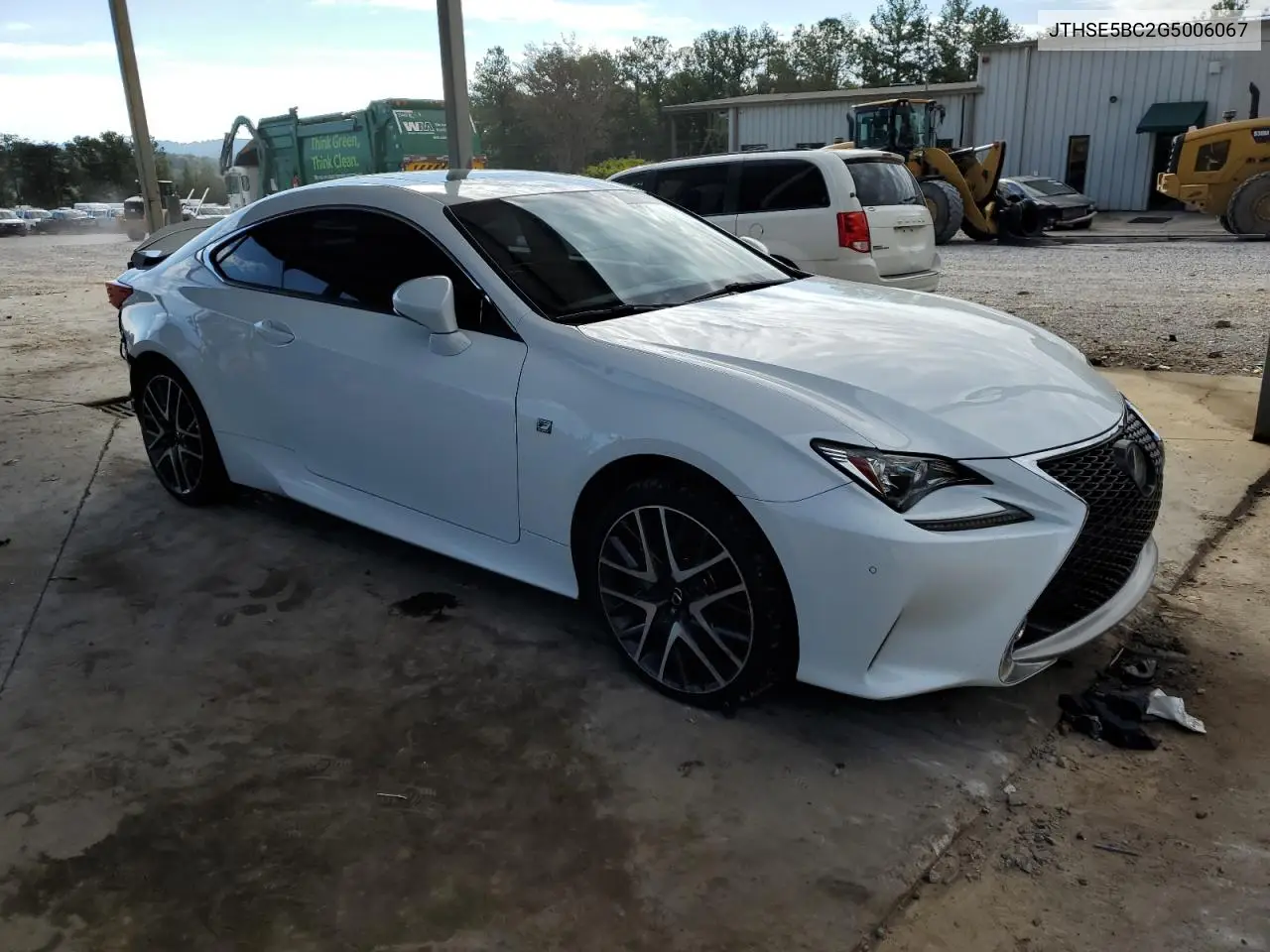 2016 Lexus Rc 350 VIN: JTHSE5BC2G5006067 Lot: 81848275