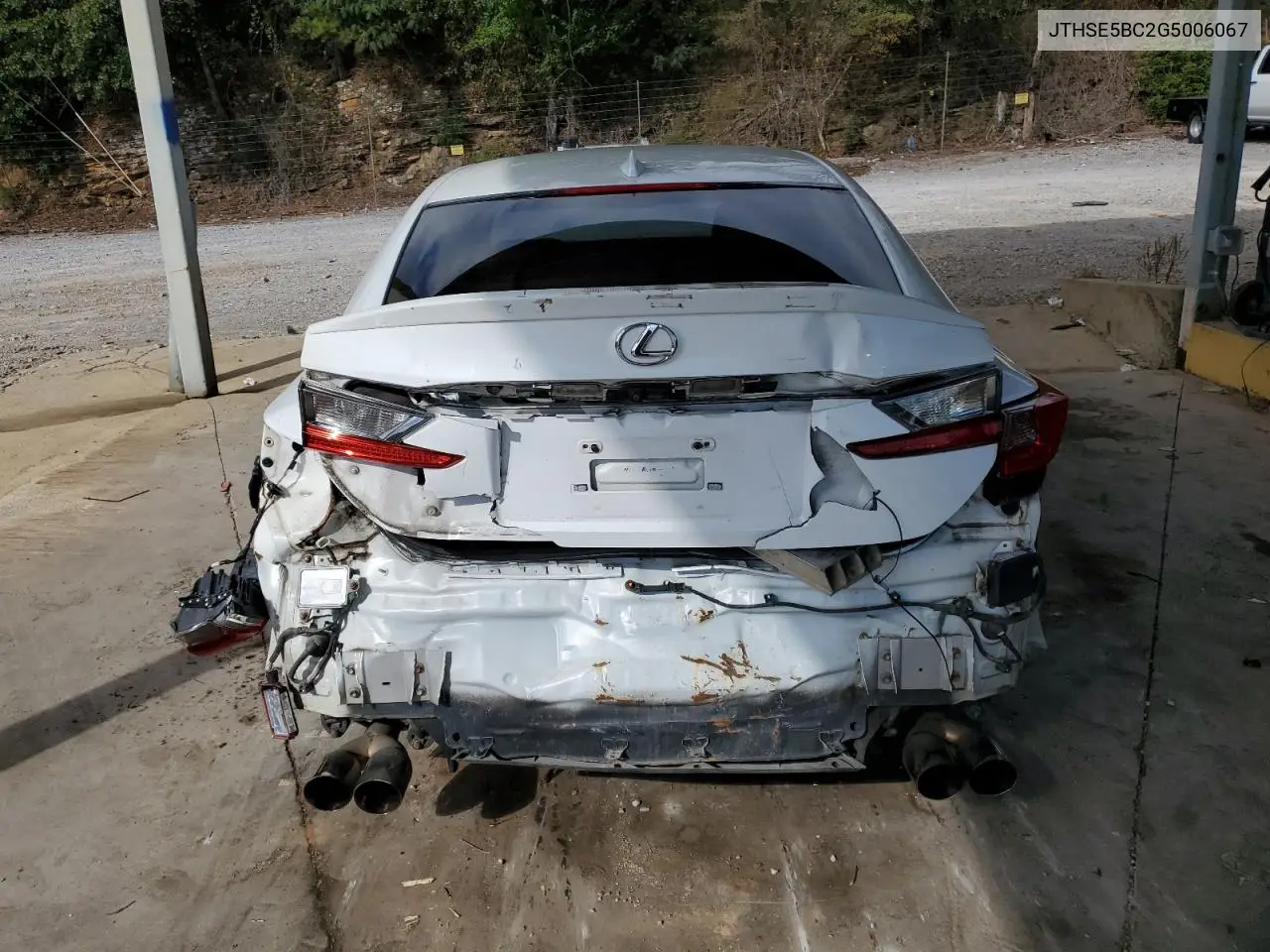 2016 Lexus Rc 350 VIN: JTHSE5BC2G5006067 Lot: 81848275