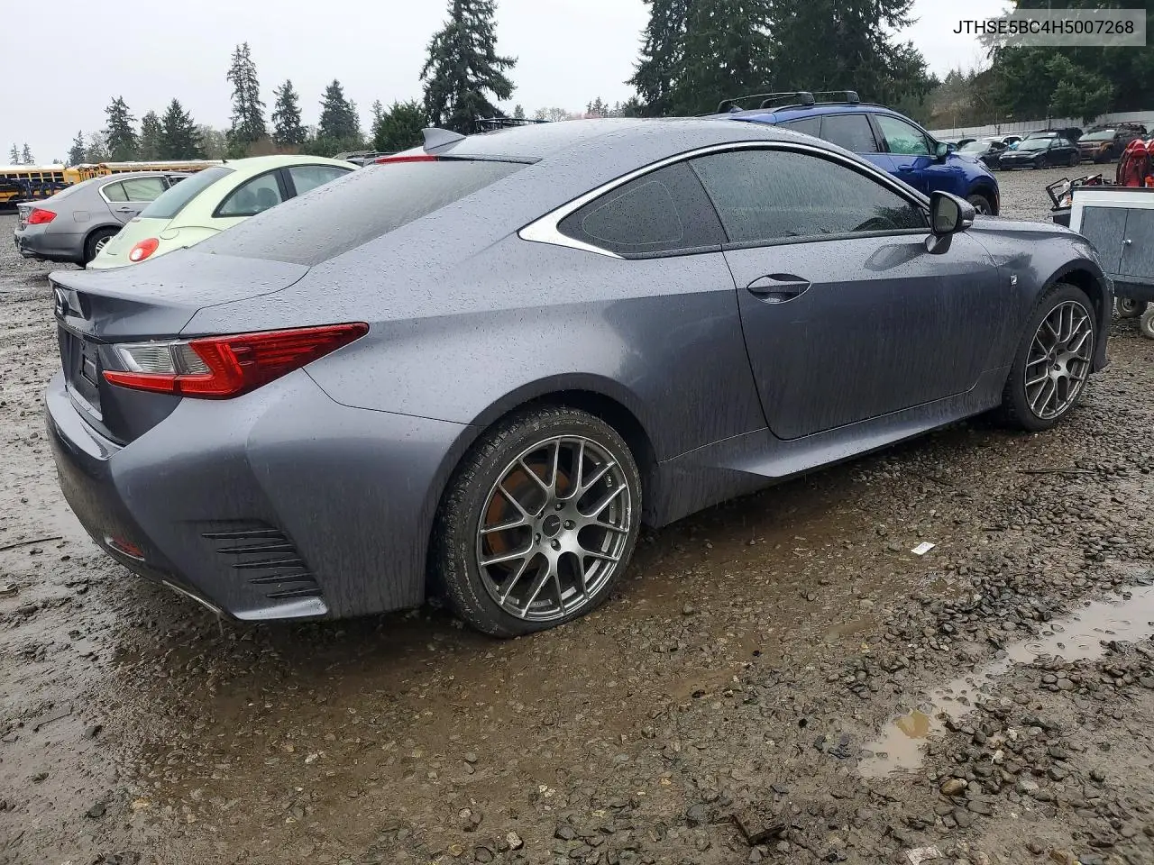 2017 Lexus Rc 350 Base VIN: JTHSE5BC4H5007268 Lot: 47613606