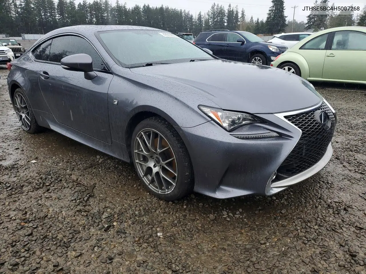2017 Lexus Rc 350 Base VIN: JTHSE5BC4H5007268 Lot: 47613606