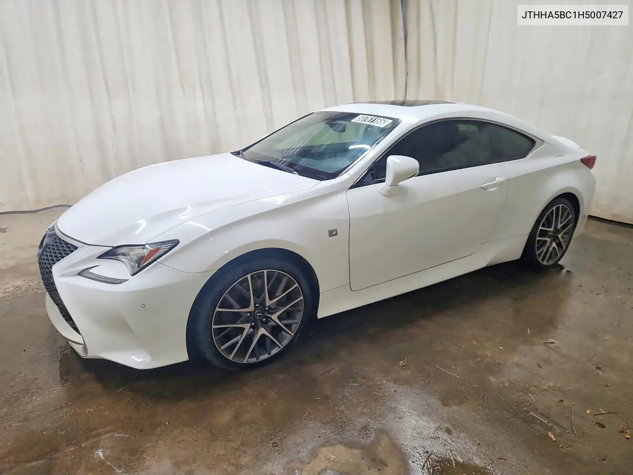 2017 Lexus Rc 200T VIN: JTHHA5BC1H5007427 Lot: 50761166