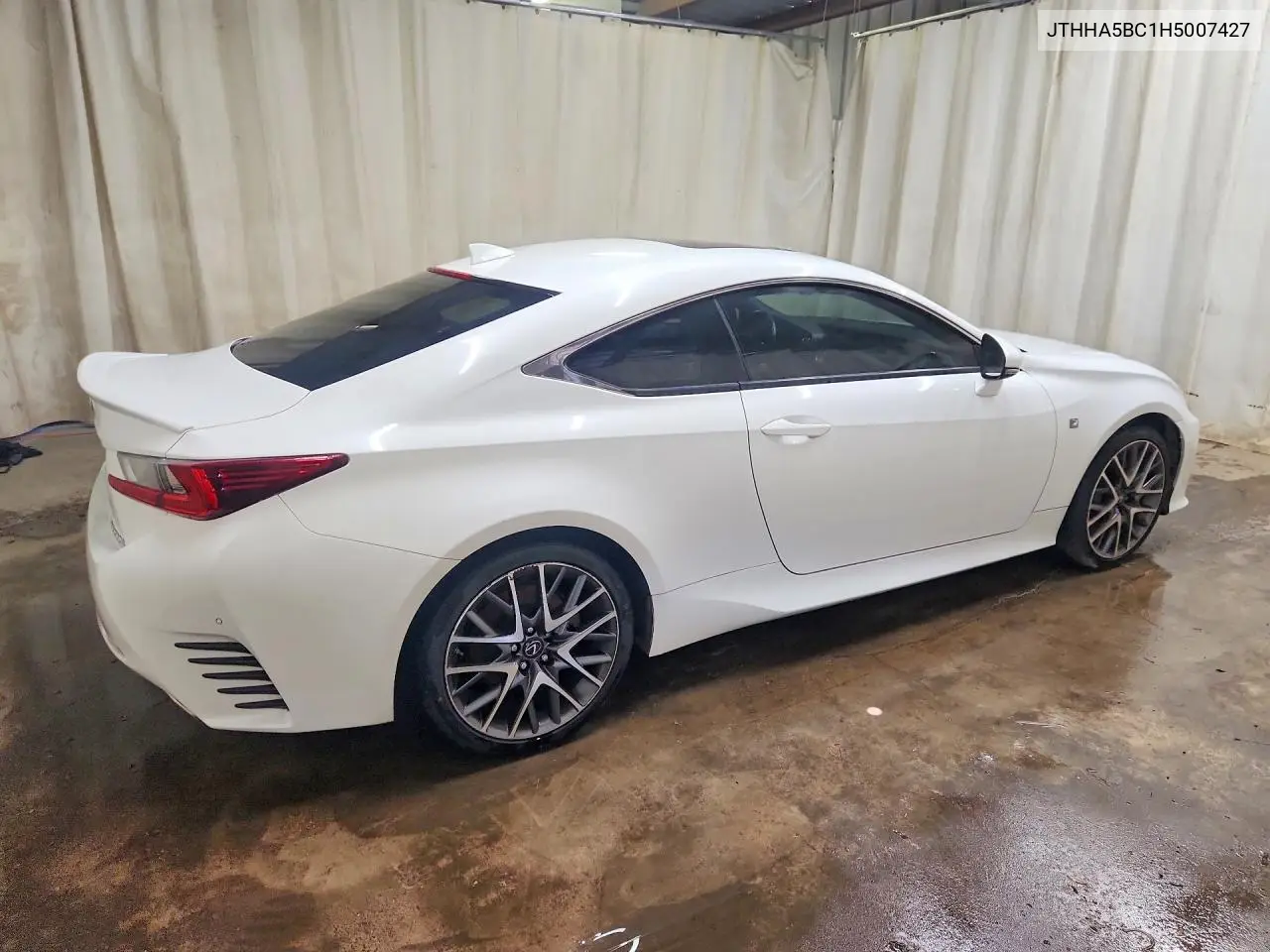 2017 Lexus Rc 200T VIN: JTHHA5BC1H5007427 Lot: 50761166