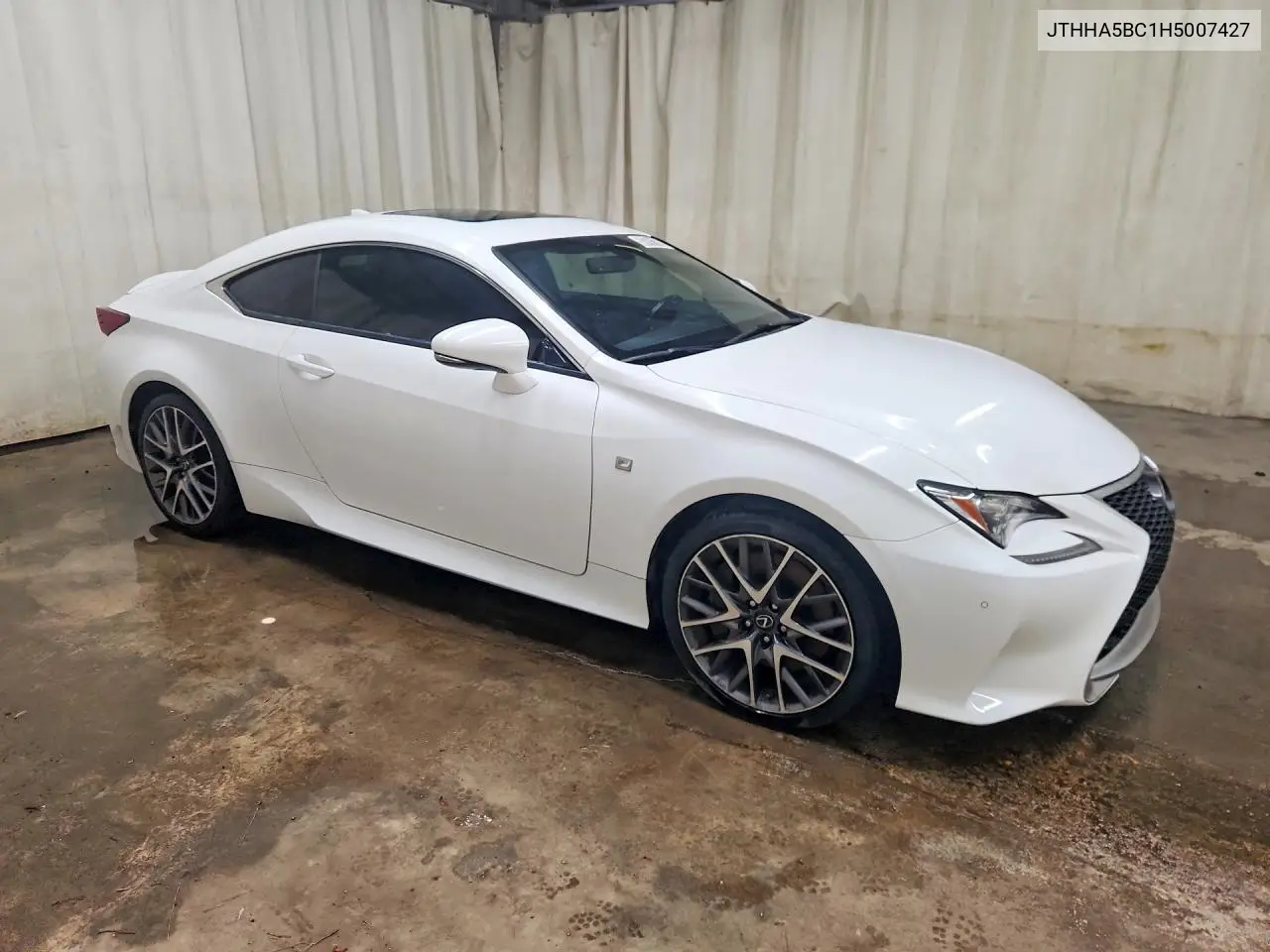 2017 Lexus Rc 200T VIN: JTHHA5BC1H5007427 Lot: 50761166