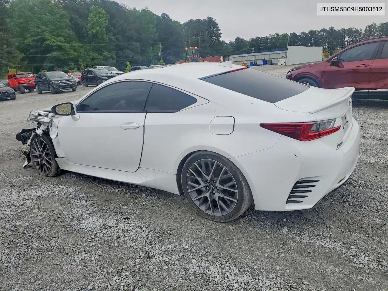 2017 Lexus Rc 300 VIN: JTHSM5BC9H5003512 Lot: 50799886
