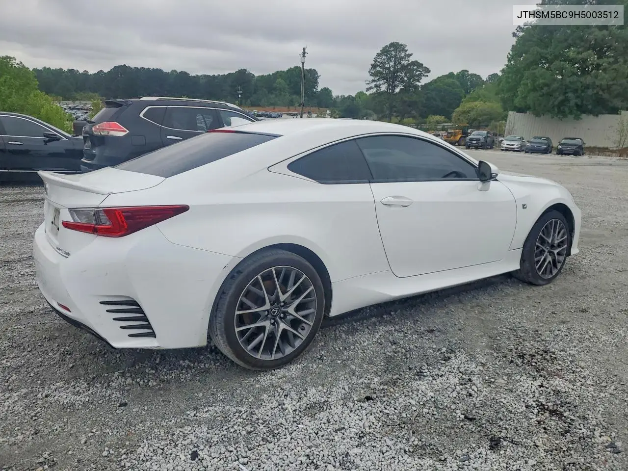 2017 Lexus Rc 300 VIN: JTHSM5BC9H5003512 Lot: 50799886