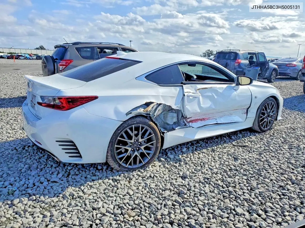2017 Lexus Rc 200T VIN: JTHHA5BC3H5005131 Lot: 54067716