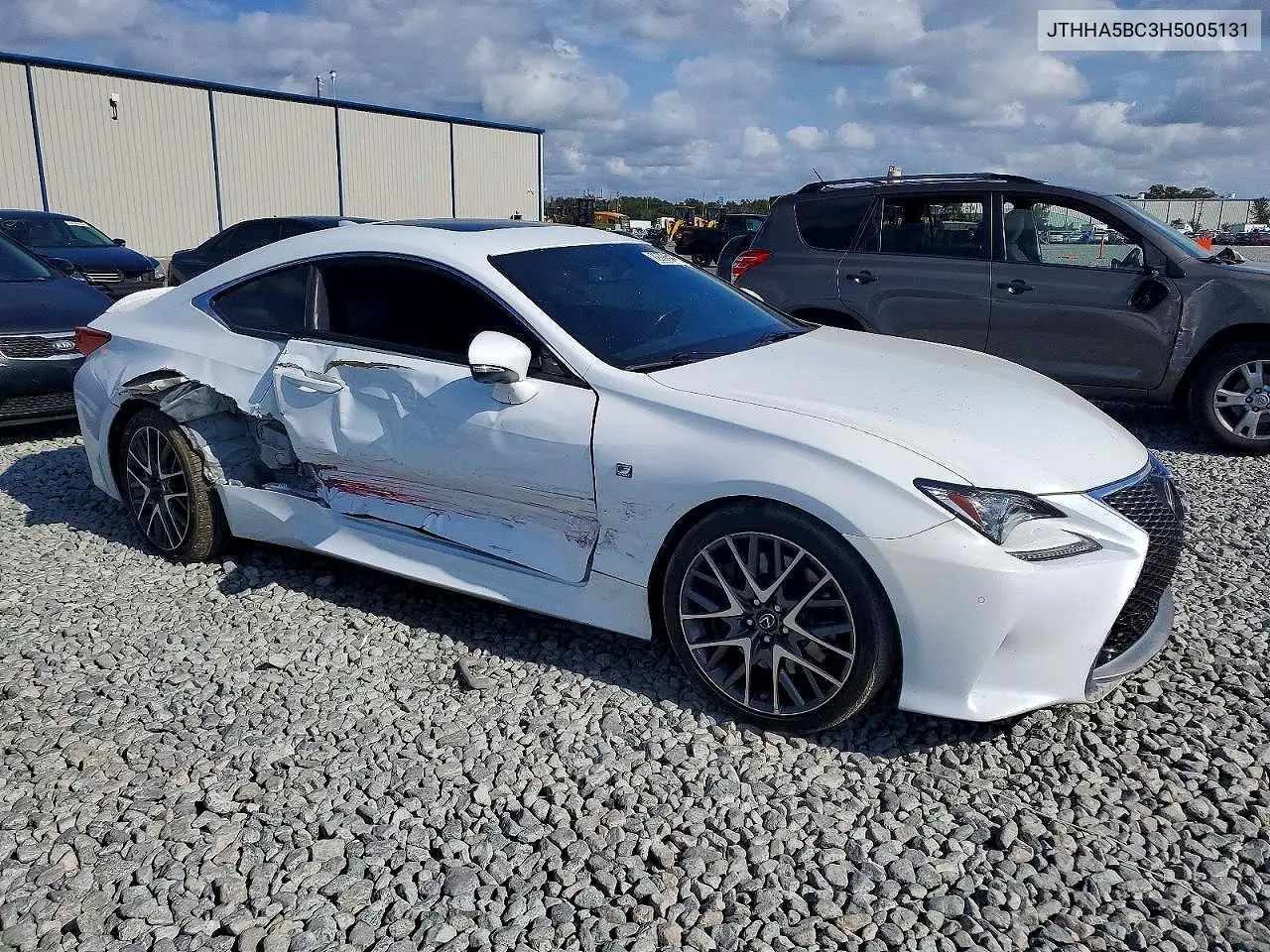 2017 Lexus Rc 200T VIN: JTHHA5BC3H5005131 Lot: 54067716