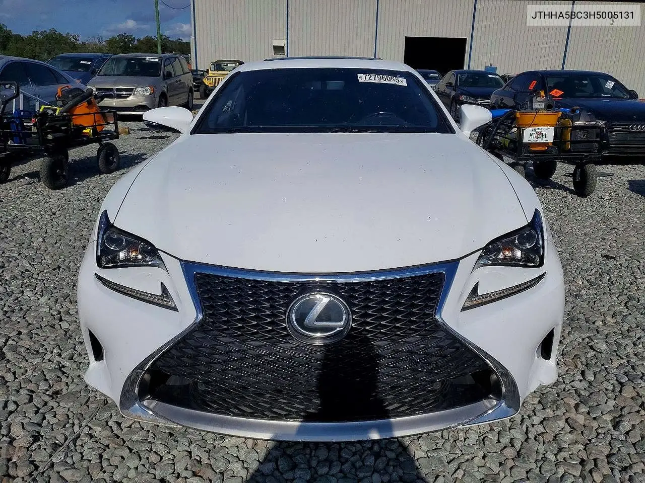 2017 Lexus Rc 200T VIN: JTHHA5BC3H5005131 Lot: 54067716