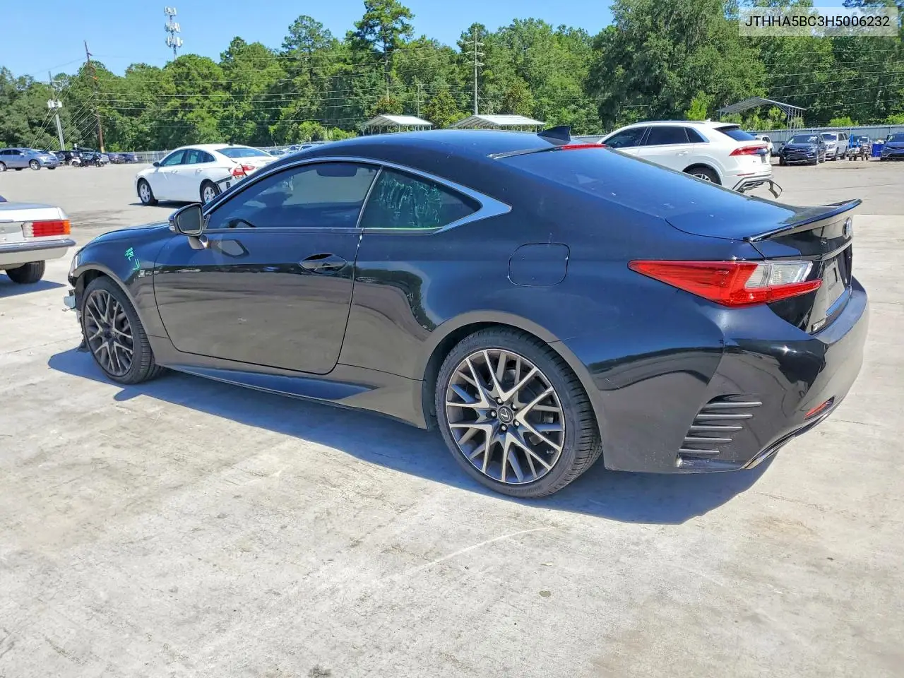 2017 Lexus Rc 200T VIN: JTHHA5BC3H5006232 Lot: 60656216