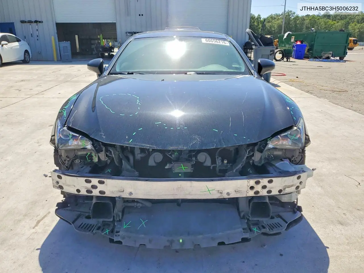 2017 Lexus Rc 200T VIN: JTHHA5BC3H5006232 Lot: 60656216
