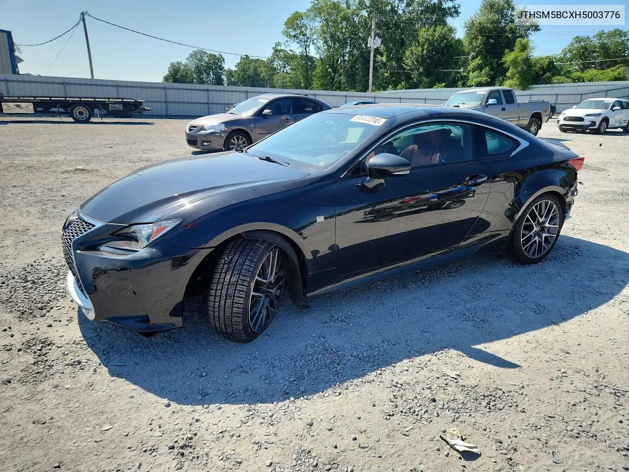 2017 Lexus Rc 300 VIN: JTHSM5BCXH5003776 Lot: 61472246